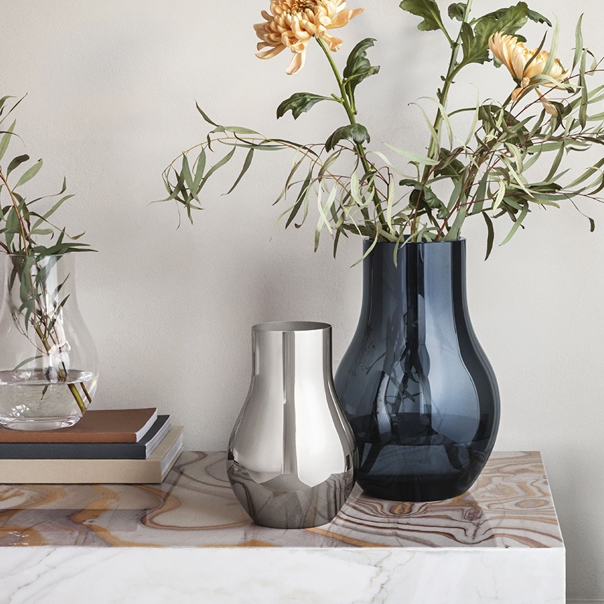 硼󥻥 CAFU VASE ե١  ƥ쥹 S ľ14.8cm ⤵21.6cm  ե顼١ ִ ° ƥ쥹 С  ե󥸥  ̲  ̵