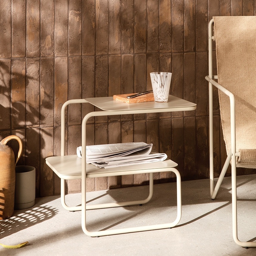 ferm LIVING �ե������ӥ� Level �����ɥơ��֥� �̲��ȶ� ����ƥꥢ ���� �ơ��֥� �ʥ��ȥơ��֥� ������� ��ӥ� ���� �٥��� �ƥ饹
