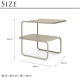 ferm LIVING �ե������ӥ� Level �����ɥơ��֥� �̲��ȶ� ����ƥꥢ ���� �ơ��֥� �ʥ��ȥơ��֥� ������� ��ӥ� ���� �٥��� �ƥ饹