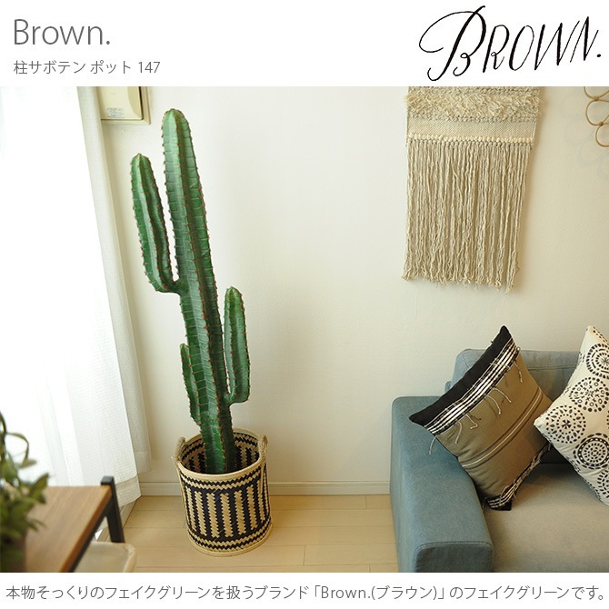 Brown. �֥饦�� �ե��������꡼�� �쥵�ܥƥ� �ݥå� 147cm ���տ�ʪ ���ܥƥ�¤�� �ꥢ�� ���̳�/���꡼�� ¿��/������� �礭�� �緿/����ƥꥢ/�ǥ����ץ쥤/����/¿����ʪ/����/��/
