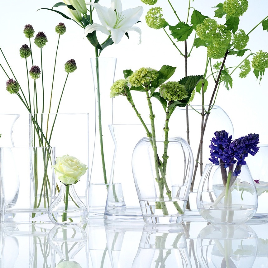 LSA International ե١ FLOWER ե Kiln Vase  H31cm Ʃ饹//ץ/饹١/̲/̲ƥꥢ/ե󥸥/̺/ϥɥ㡼/