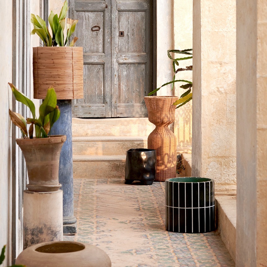 ferm LIVING �ե������ӥ� Agnes �饿�� �ץ��ȥ������ Tall  ȭ���С� �̲� �ץ�󥿡�������� ���� ������� ��ʪ���� ���� ���֥��� ��ʪ ���� ���� ���� �����ǥ󻨲�