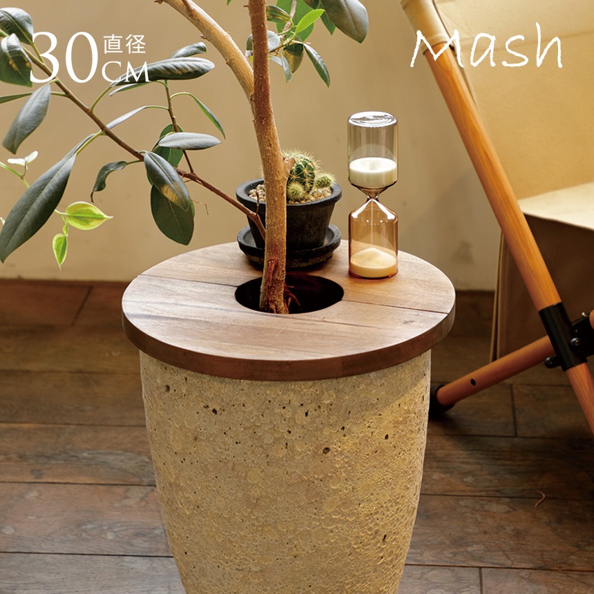 Mash �ޥå��� Jardin �ץ��ĥơ��֥� �������� ľ��30cm  �ץ�󥿡��ơ��֥� ȭ �դ� ŷ���� ������� ����ȭ �ơ��֥� ���� ȭ���С� �� ���� �����ɥơ��֥� ���� ���� ����ƥꥢ �ץ�󥿡� �ե� ��  ������̵����