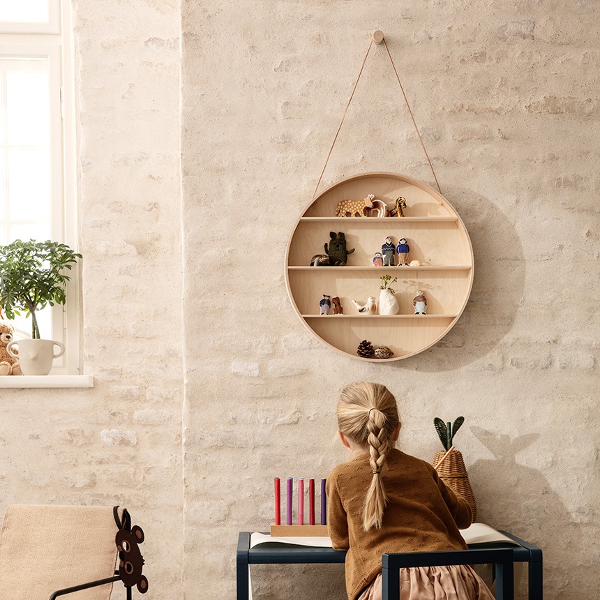 ferm LIVING �ե������ӥ� �饦��ɥɡ��� �ɳݤ���å� ľ��55cm  �̲� ����ƥꥢ ���� ������� �ɳݤ� ������� �ݤ� �� ��å� ��Ǽ ���� ê ��ӥ� ���� �Ҥɤ� �Ҷ� ���襤��