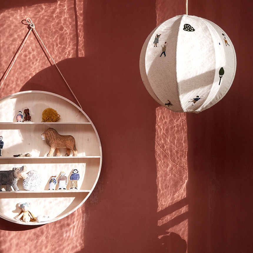 ferm LIVING �ե������ӥ� �饦��ɥɡ��� �ɳݤ���å� ľ��55cm  �̲� ����ƥꥢ ���� ������� �ɳݤ� ������� �ݤ� �� ��å� ��Ǽ ���� ê ��ӥ� ���� �Ҥɤ� �Ҷ� ���襤��