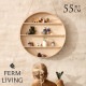 ferm LIVING �ե������ӥ� �饦��ɥɡ��� �ɳݤ���å� ľ��55cm  �̲� ����ƥꥢ ���� ������� �ɳݤ� ������� �ݤ� �� ��å� ��Ǽ ���� ê ��ӥ� ���� �Ҥɤ� �Ҷ� ���襤��