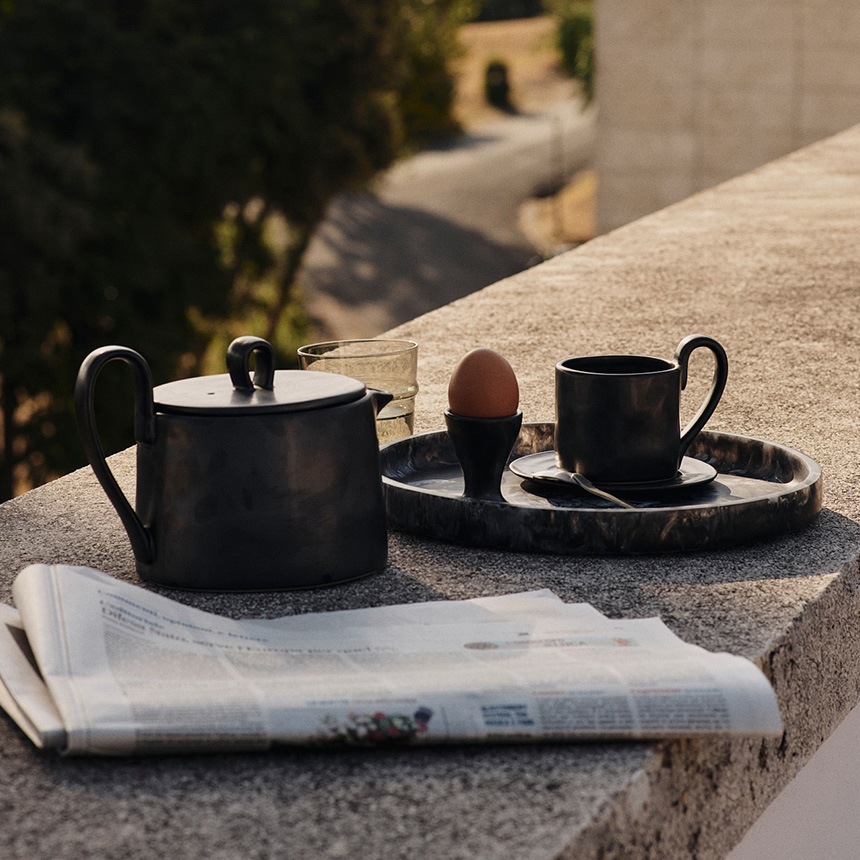 ferm LIVING �ե������ӥ� Mist Tray �ߥ��� �ȥ쥤 ľ��30cm  �̲����� ��ʪ���� ���̽� �Х��롼�� �Х����å� �Х������ƥ� �����å��� �Ťͼ�Ǽ ��������Ź ����͢����  ������̵����