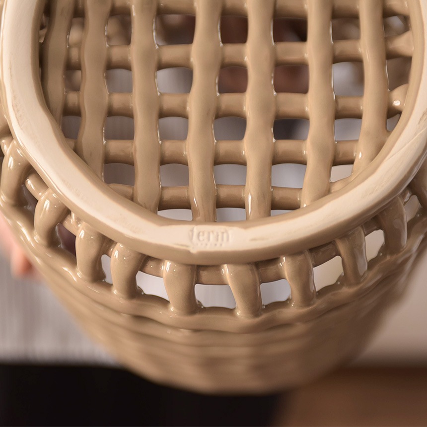 ferm LIVING �ե������ӥ� ����ߥå� �Х����å� �顼�� ľ��23.5cm  �̲� ���� ����ƥꥢ ���� ������� ��ʪ���� �ǥ�ޡ��� ��Ǽ ƫ�� �ݥåȥ��С� ȭ���С� ����ƥꥢ���� �̲����� ���å��� ���� ��ӥ�