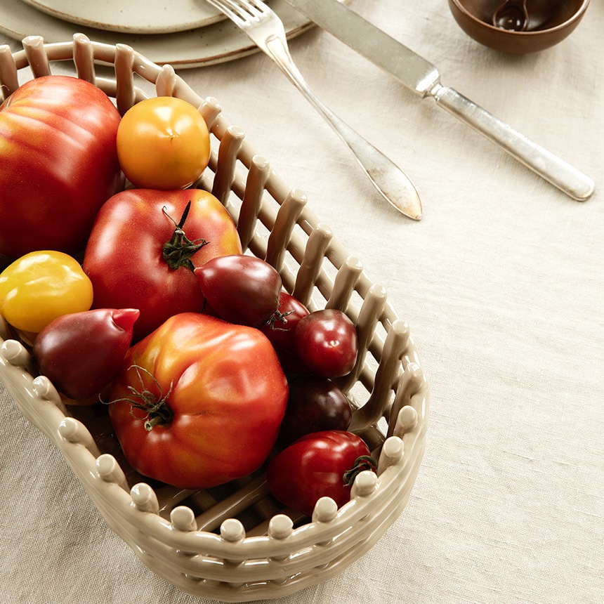 ferm LIVING �ե������ӥ� ����ߥå� �Х����å� �����Х� ��30cm  �̲� ���� ����ƥꥢ ���� ������� ��ʪ���� �ǥ�ޡ��� ��Ǽ ƫ�� �ݥåȥ��С� ȭ���С� ����ƥꥢ���� �̲����� ���å��� ���� ��ӥ�