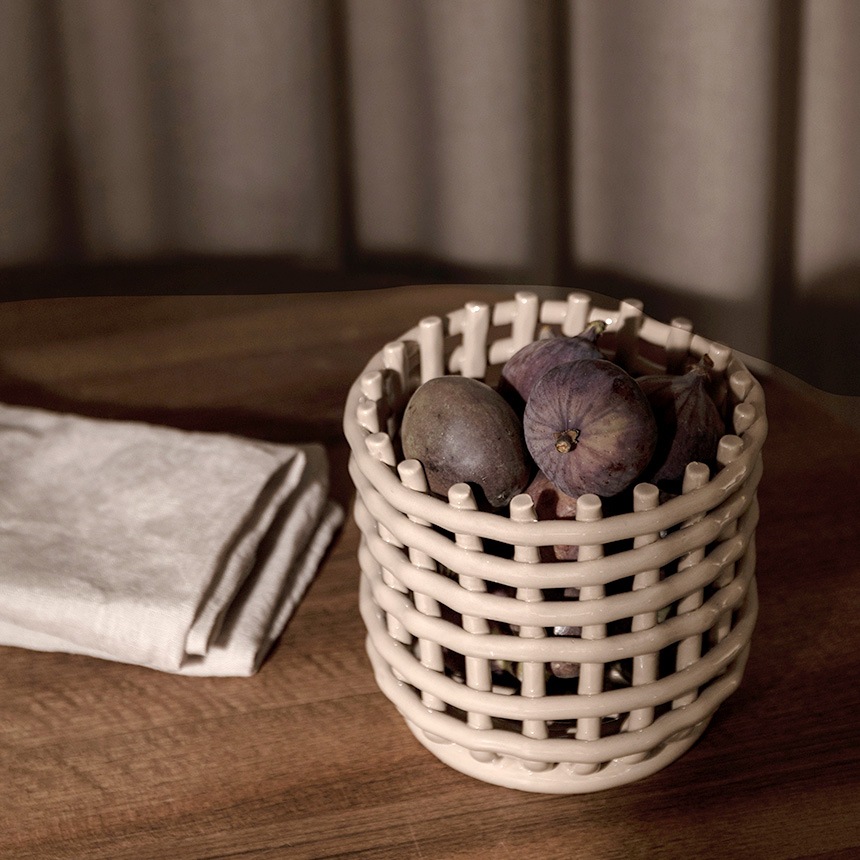 ferm LIVING �ե������ӥ� ����ߥå� �Х����å� ���⡼�� ľ��16cm  �̲� ���� ����ƥꥢ ���� ������� ��ʪ���� �ǥ�ޡ��� ��Ǽ ƫ�� �ݥåȥ��С� ȭ���С� ����ƥꥢ���� �̲����� ���å��� ���� ��ӥ�