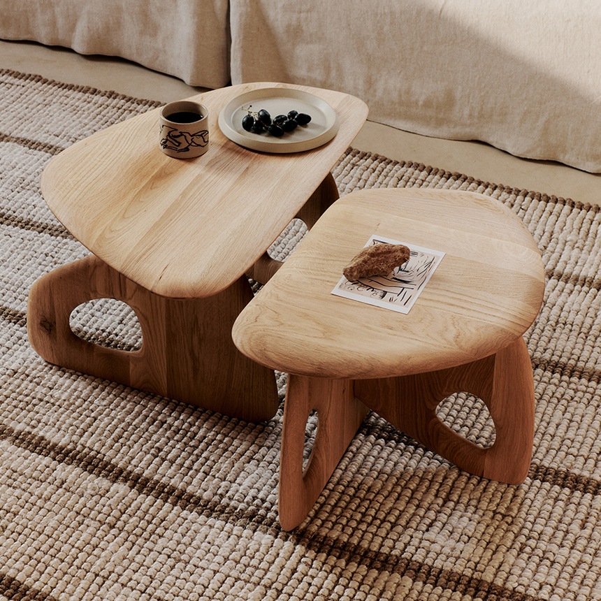 ferm LIVING �ե������ӥ� Oar ������ �����ҡ��ơ��֥� ��50cm �����ơ��֥��̲� ����ƥꥢ �ȶ� ���󥿡��ơ��֥� �̲��ȶ� �̲�����ƥꥢ ���� ŷ���� ������� ���襤�� ��������Ź ����͢����