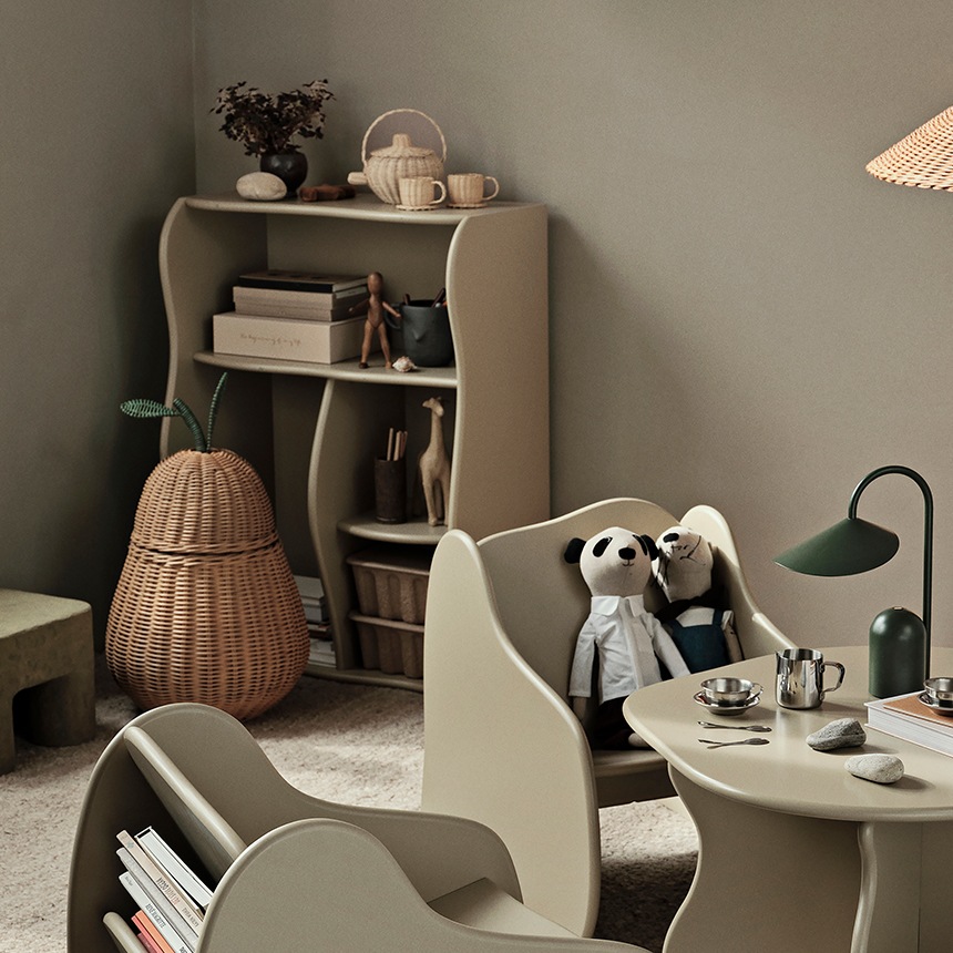 ferm LIVING �ե������ӥ� Slope Bookcase �������� �֥å������� ����ê�̲� ����ƥꥢ �ȶ� ��ê ��Ǽê ���å��ȶ� �Ҷ����� ���å��롼�� ��������Ź ����͢����