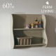 ferm LIVING �ե������ӥ� Slope Shelf �������� ������� �������륷������̲� ��Ǽê �ɳݤ� ê ���å��ȶ� �̲��ȶ� ������� ��å�