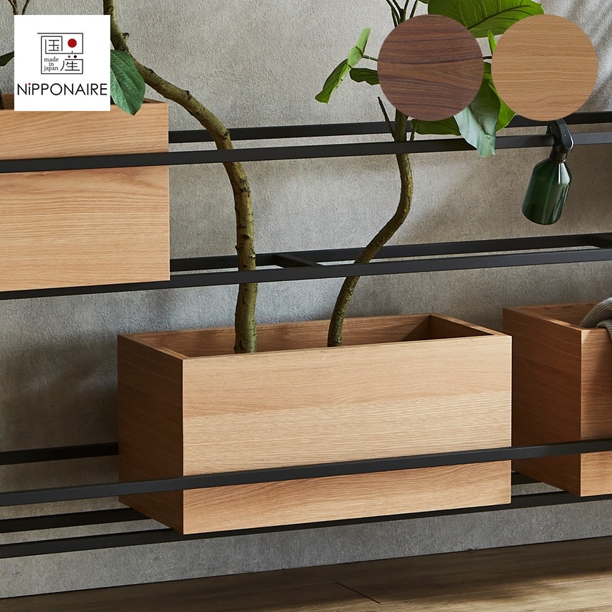 NIPPONAIRE �˥åݥͥ� LEAFY �꡼�ե��� ���� �ץ�󥿡��ܥå��� ��58cm (�ե졼�������)  �꡼�ե������� ȭ���С�