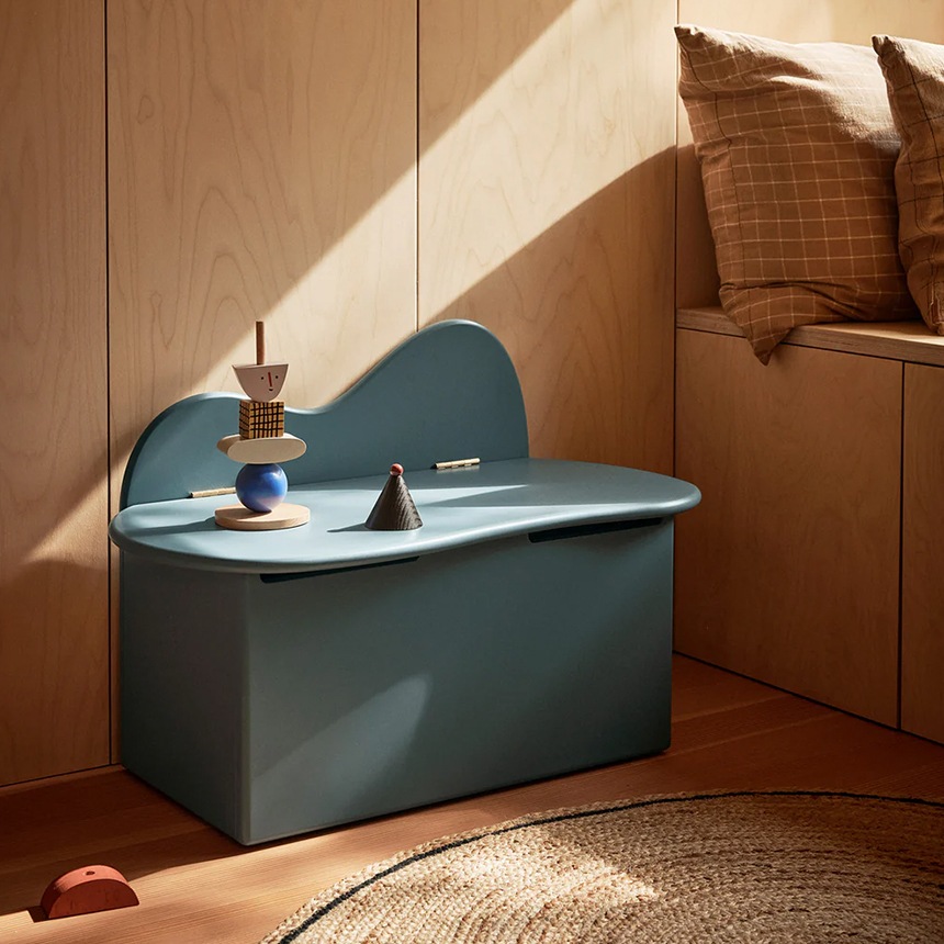ferm LIVING �ե������ӥ� Slope Storage Bench �������� ���ȥ졼�� �٥�� ��Ǽ�٥���̲� ����ƥꥢ �ȶ� ������� ���襤�� �������Ȣ �����դ� ��Ǽ�ܥå��� �Ҷ����� ���å��롼�� ����͢����