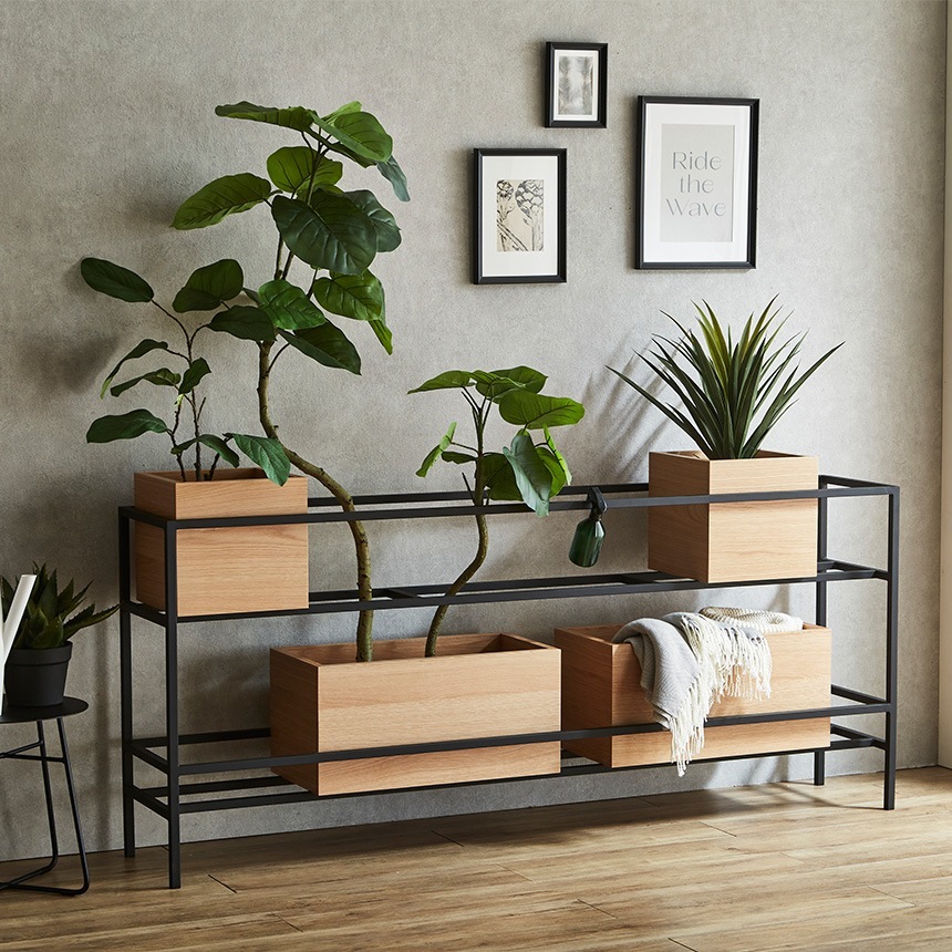 NIPPONAIRE �˥åݥͥ� LEAFY �꡼�ե��� ���� �ץ�󥿡��ܥå��� ��29cm (�ե졼�������)  �꡼�ե������� ȭ���С�