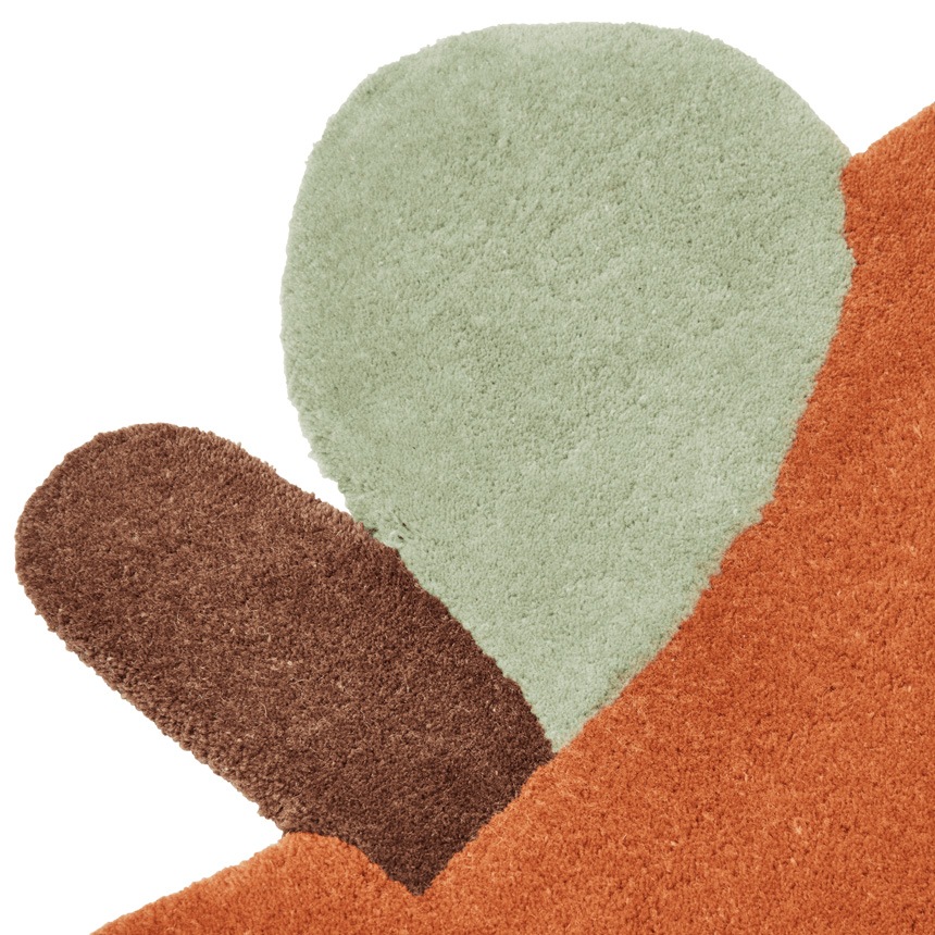ferm LIVING �ե������ӥ� ��󥴤Υ饰 Apple Tufted Rug  �ޥå� ����ƥꥢ ���� �饰�ޥå� ������� ���襤�� ������饰 ��ӥ� ���� �Ҷ����� ���å�  ������̵����