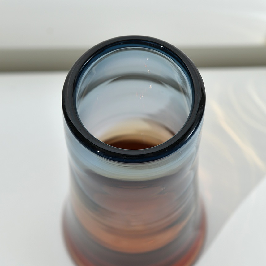 ���� ���饹 ������� ������ S �⤵24cm  ���饹���� ���顼���饹 �ե��١��� vase ����ƥꥢ ���� ���� �ޤ�� �̲�