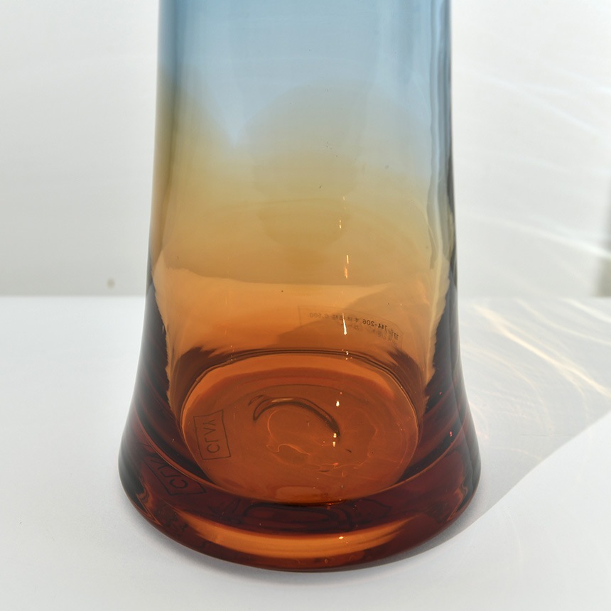 ���� ���饹 ������� ������ S �⤵24cm  ���饹���� ���顼���饹 �ե��١��� vase ����ƥꥢ ���� ���� �ޤ�� �̲�