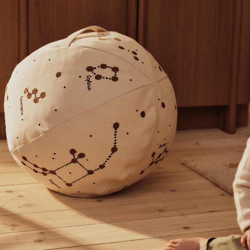 ferm LIVING �ե������ӥ� �����ŷ�Υ��å���� ľ��50cm Constellation Pouf  �̲� ���å���� ������� ������ �̲����� ����ƥꥢ ��ӥ� �Ҷ� ��� ���襤��  ������̵����