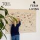 ferm LIVING �ե������ӥ� �����Ͽ� ���ɥƥ���������ޥå� ��100cm  �̲����� �ɾ��� ����ƥꥢ �Ҷ����� ���ɥޥå� ������� ��ӥ� �ΰ� ���襤��