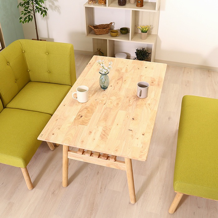 Natural Signature �����˥󥰥ơ��֥� �ء���� 120cm ŷ���ڥʥ����� �̲� ������� Ĺ���� ����ƥꥢ �ȶ� 4�� ��ӥ�