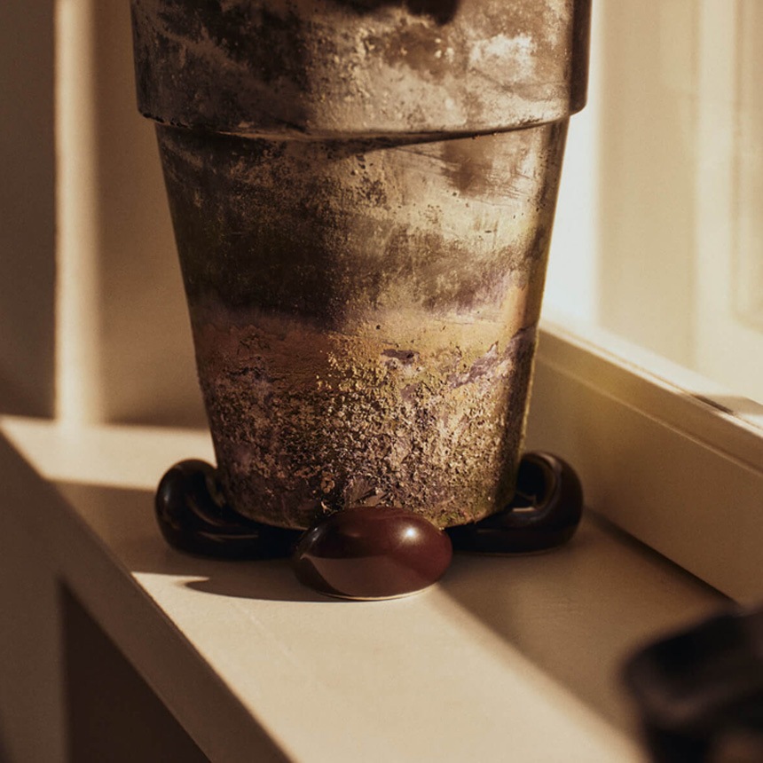 �ݥåȥե����� ferm LIVING �ե������ӥ� Nube Planter Feet 4�ĥ��å�  ȭ­ ������� ȭ��­ �ݥåȥեå� ȭ ­ �� ���� �����ǥ󻨲� �����ǥ˥󥰻��� ���襤�� �����ǥ�ġ���  ������̵����