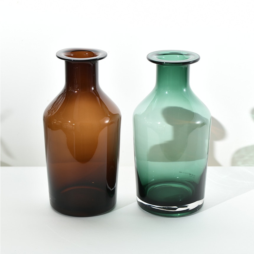 ���� ���饹 �̲� ������� �֥ƥꥫ M �⤵30cm  ���饹���� ���顼���饹 �ե��١��� vase ����ƥꥢ ���� ���� ���� ��ӥ�