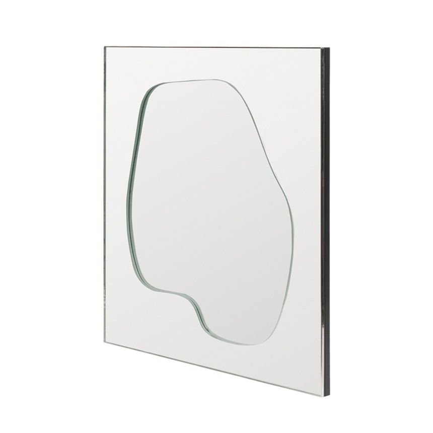 ferm LIVING �ե������ӥ� Folia Mirror �ե��ꥢ �ߥ顼 H45  �̲� ����ƥꥢ �� �̲��ȶ� ������� �ɳݤ� ��������ߥ顼 �̲��֥��� �͵� �������� ��������Ź  ������̵����