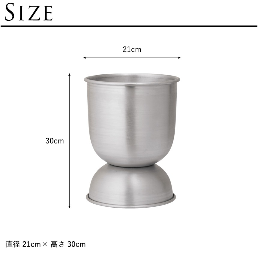 ferm LIVING �ե������ӥ� Hourglass Pot ������饹 �ݥå� XS������ �ץ�󥿡�������� ȭ���С� �̲� �֥��� �͵� �����ǥ󻨲� �ץ�󥿡����С� �����ǥ˥󥰻��� ȭ ����͢����