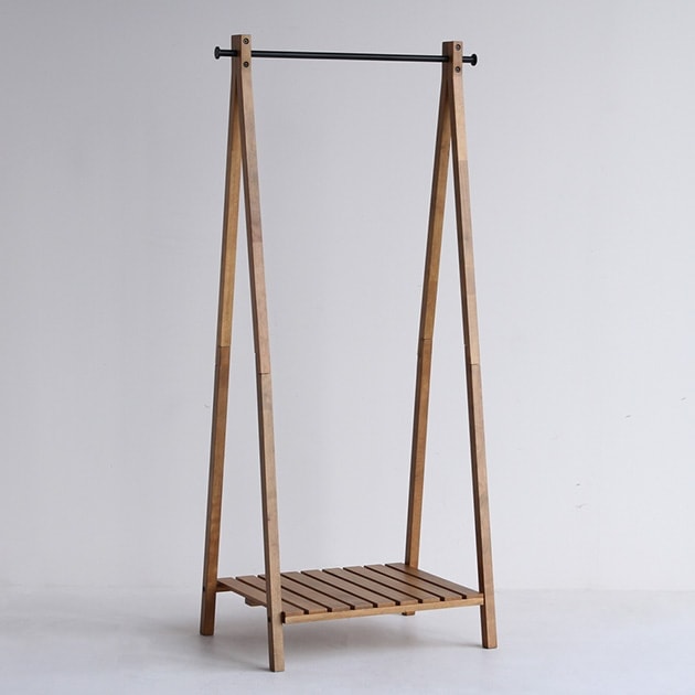 アンティーク 昭和レトロ ヴィンテージ hanger 木製ハンガー 6本セット