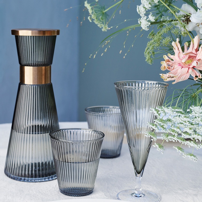 ROSENDAHL ������������� Grand Cru ����֥顼 ���⡼�� 200ml 2�ĥ��å�  �̲����� ���饹 ���å� �̲� �֥��� ���� �������