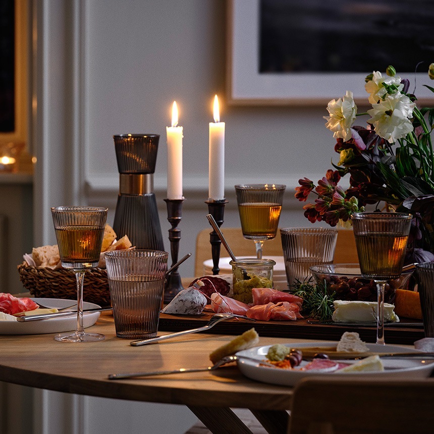 ROSENDAHL ������������� Grand Cru ����֥顼 ���⡼�� 200ml 2�ĥ��å�  �̲����� ���饹 ���å� �̲� �֥��� ���� �������