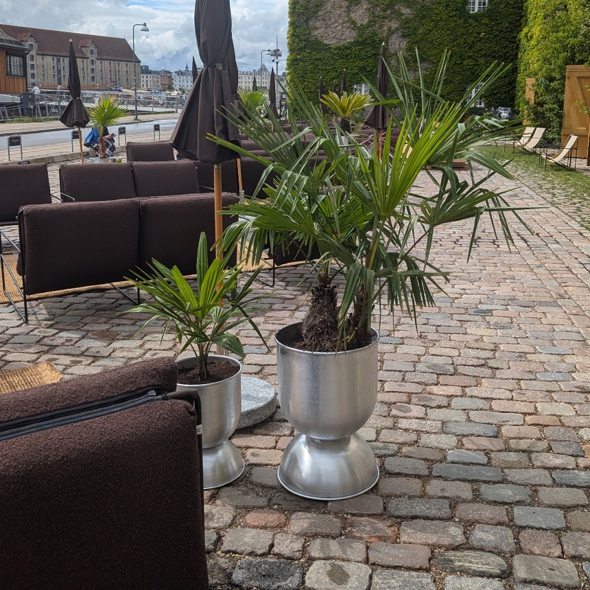 ferm LIVING �ե������ӥ� Hourglass Pot ������饹 �ݥå� M������ �ץ�󥿡�������� ȭ���С� �̲� �֥��� �͵� �����ǥ󻨲� �ץ�󥿡����С� �����ǥ˥󥰻��� ȭ ����͢����