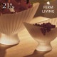 ferm LIVING �ե������ӥ� Fountain Glass Bowl �ե�����ƥ� �ܥ��� W19 �ե����ƥå� �̲����� ����ƥꥢ ��ʪ ���֥��� ����ƥꥢ���� �̲����� ��ʪ���� ���� ��ӥ� ��������Ź