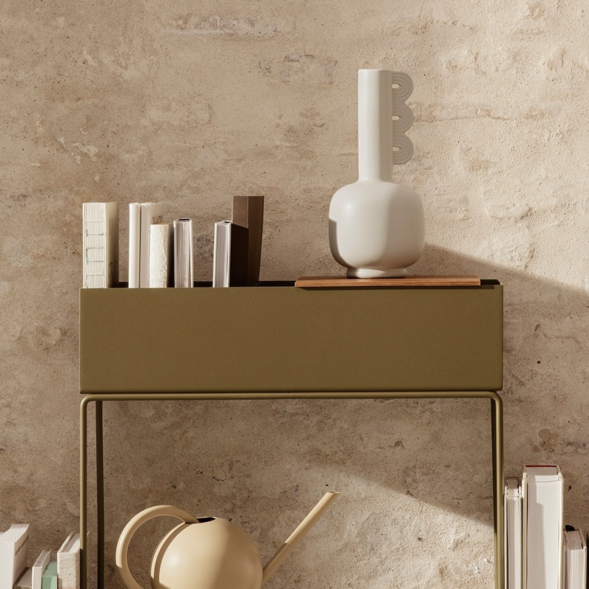 ferm LIVING �ե������ӥ� Tray for Plant Box ���ѥȥ쥤  �̲� �֥��� ���� ������ ���ץ���� �ܡ��� �� �������ޥ��� �����ɥơ��֥� ������� ��ͳ  ������̵����