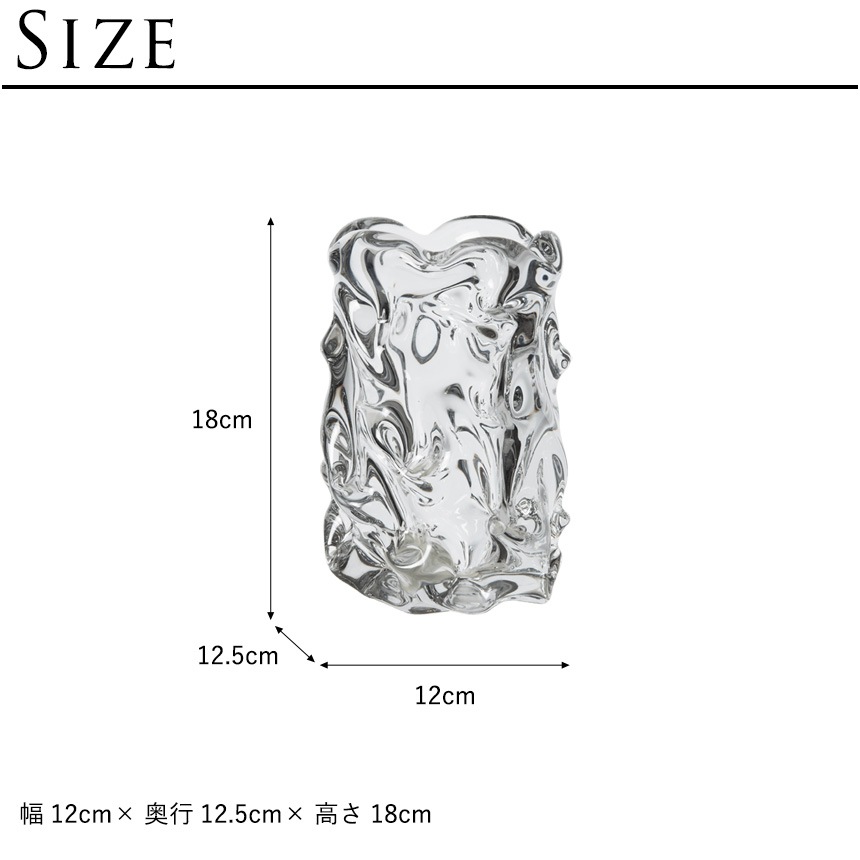 ferm LIVING �ե������ӥ� Virelle �ӥ�� ���� ��Υ����� M �⤵18cm �̲����ߤ������ ���ꥢ Ʃ�� ���� ��ӥ� �ޤ�� ����ƥꥢ ���� �֥��� �͵� �緿 �礭�� �礭�� ��������Ź
