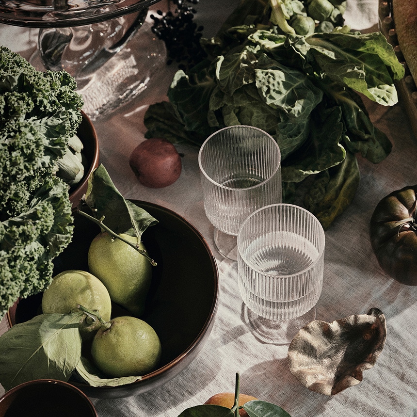 ferm LIVING �ե������ӥ� Ripple ��åץ� �磻�󥰥饹 2�ӥ��å�  �̲� ���饹 ���å� �磻���� �֥磻�� ��磻�� �ǥ����ȥ��å� ����ƥꥢ ���� ���å��� ������� 2�ĥ��å� �ڥ� ��� �ǥ����ȥ��饹  ������̵����