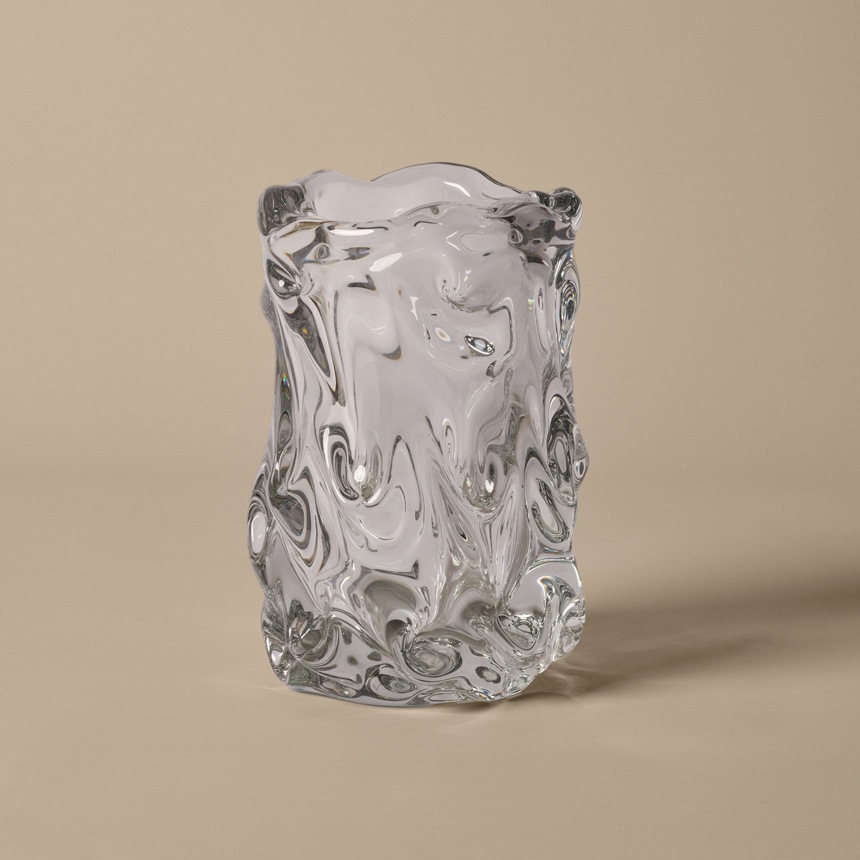 ferm LIVING �ե������ӥ� Virelle �ӥ�� ���� ��Υ����� L �⤵24cm �̲����ߤ������ ���ꥢ Ʃ�� ���� ��ӥ� �ޤ�� ����ƥꥢ ���� �֥��� �͵� �緿 �礭�� �礭�� ��������Ź