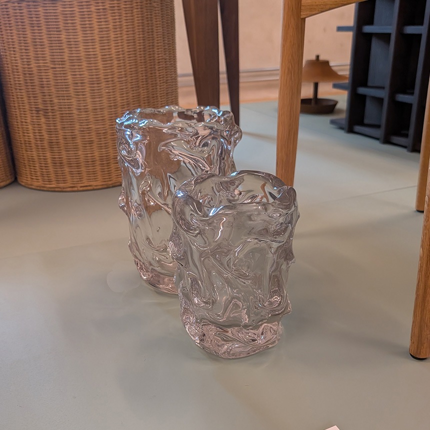 ferm LIVING �ե������ӥ� Virelle �ӥ�� ���� ��Υ����� L �⤵24cm �̲����ߤ������ ���ꥢ Ʃ�� ���� ��ӥ� �ޤ�� ����ƥꥢ ���� �֥��� �͵� �緿 �礭�� �礭�� ��������Ź