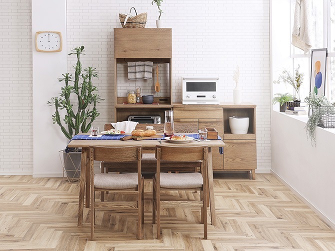 ˥󥰥ơ֥  nora. Υ 㡼ॹ ˥󥰥ơ֥ 135cm  4ͳݤ ơ֥Τ ̲ ƥꥢ 135  ŷ