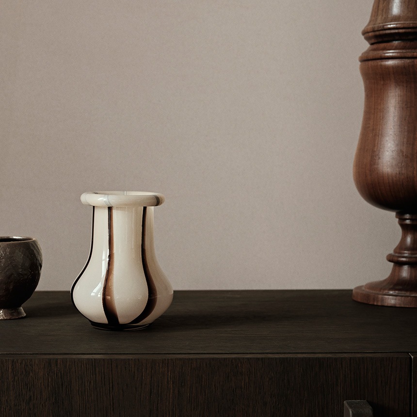 ferm LIVING եӥ Riban Х ̲  ե١ ⤵15cm  ̲ 饹 饹  ֥ ͵  ƥꥢ ե١  ۥ磻 ꡼  ֥  ̵