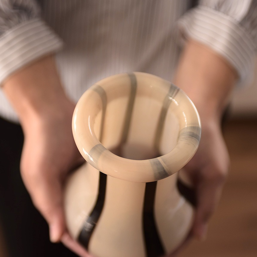 ferm LIVING եӥ Riban Х ̲  ե١ ⤵15cm  ̲ 饹 饹  ֥ ͵  ƥꥢ ե١  ۥ磻 ꡼  ֥  ̵