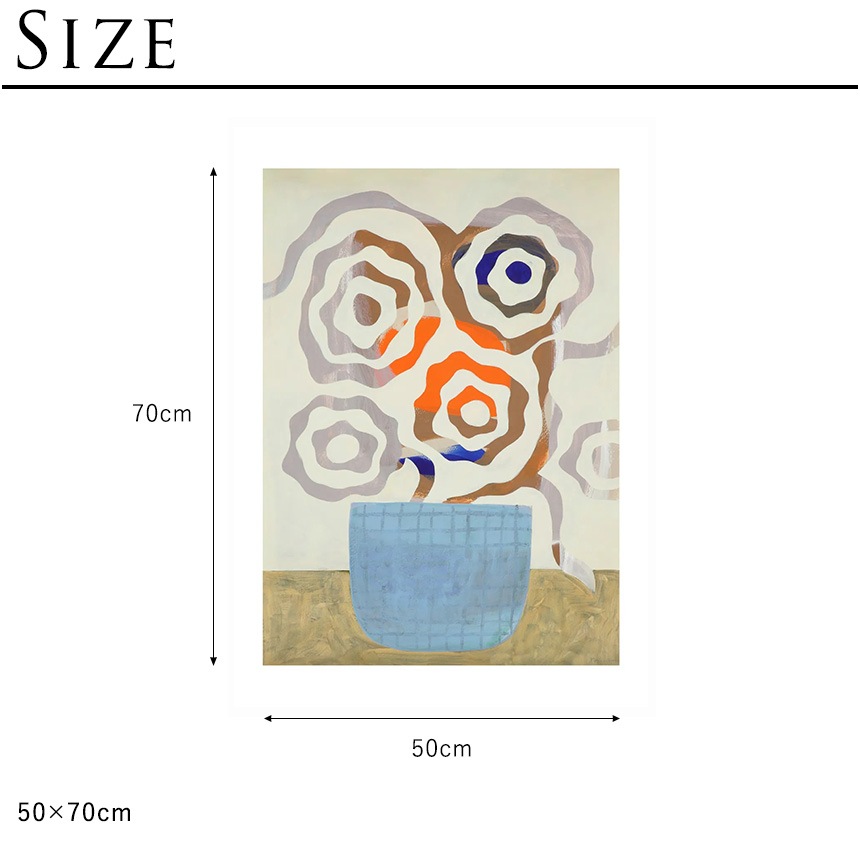 �ڡ��ѡ����쥯�ƥ��� Paper Collective �����ȥݥ����� ���֤˺餯�� Rose 50��70cm 50 70������ ����ƥꥢ ���� ������� ��ӥ� �� ���� ���奢����