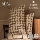 ferm LIVING �ե������ӥ� �̲� ���å���� Lattice Cushion ��ƥ��� �쥯���󥰥� 60��40  ������� �̲����� ����ƥꥢ ���� ���å���󥫥С� ��� �դ� ���ե��� ���� ��ӥ� ������ ����͢����  ������̵����