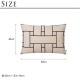 ferm LIVING �ե������ӥ� �̲� ���å���� Lattice Cushion ��ƥ��� �쥯���󥰥� 60��40  ������� �̲����� ����ƥꥢ ���� ���å���󥫥С� ��� �դ� ���ե��� ���� ��ӥ� ������ ����͢����  ������̵����
