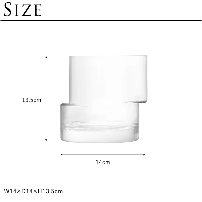 LSA International ե١ ɥۥ Tier ƥ H13.5cm ꥢ  Ʃ 饹  ץ ̲