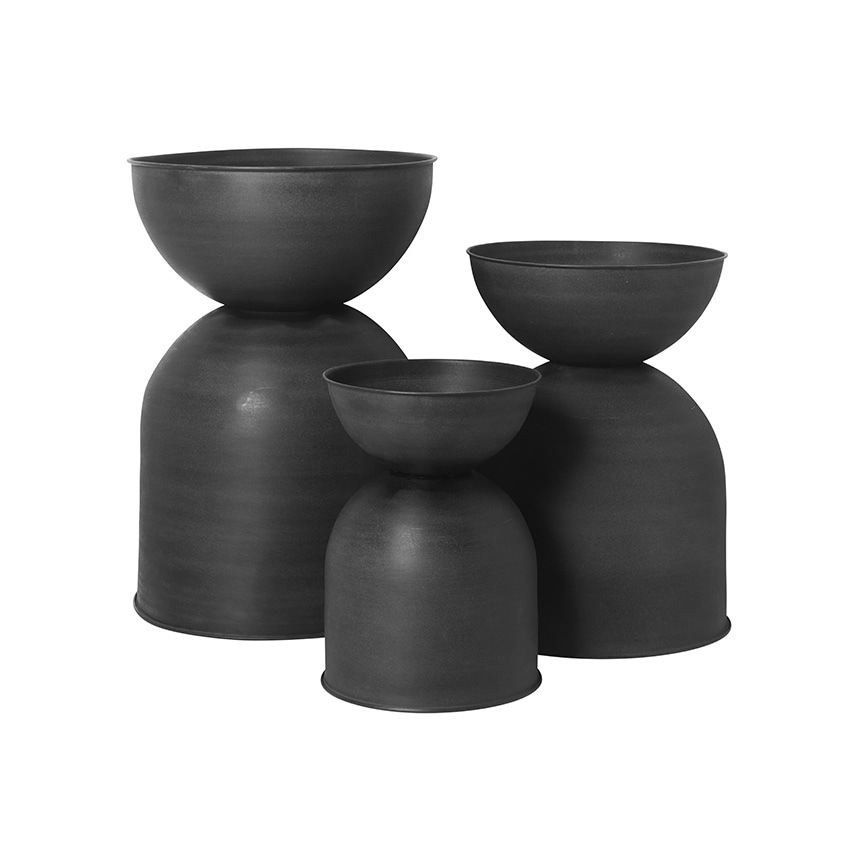 ferm LIVING Hourglass Pot ������饹 �ݥå� M������  �ץ�󥿡� ������� ȭ���С� �̲� �֥��� �͵� �����ǥ󻨲�
