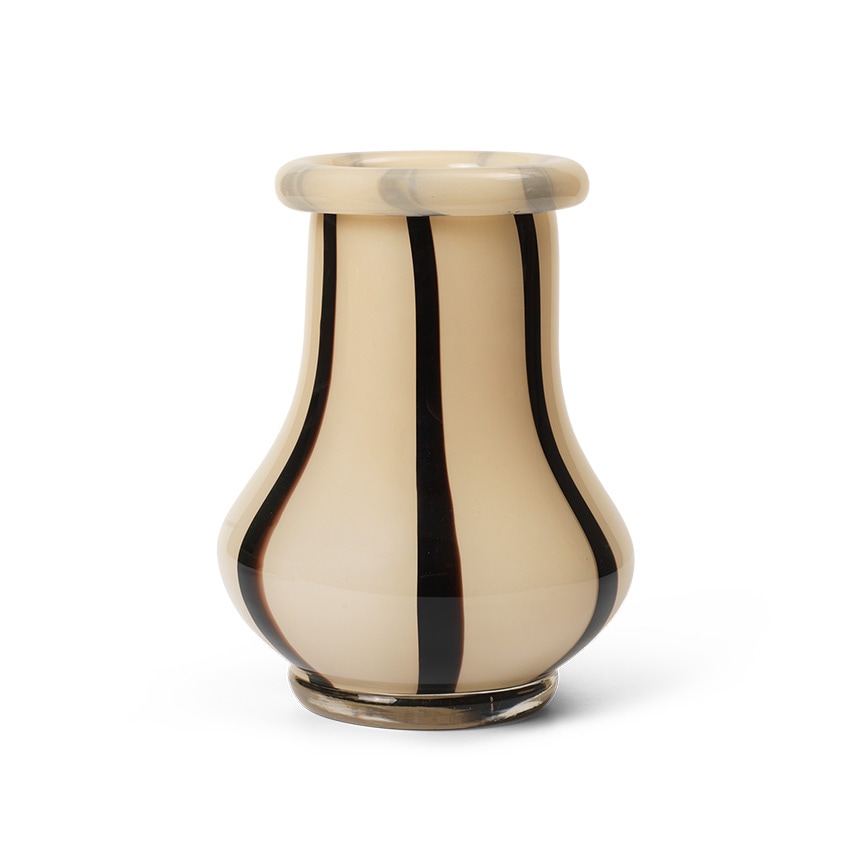 ferm LIVING �ե������ӥ� Riban ��Х� �̲� ���� �ե��١��� �⤵19cm  �̲����� ���饹���� ���饹 ����� �֥��� �͵� ������� ����ƥꥢ �ե��١��� �� �ۥ磻�� ���꡼�� ���� ���֥���  ������̵����