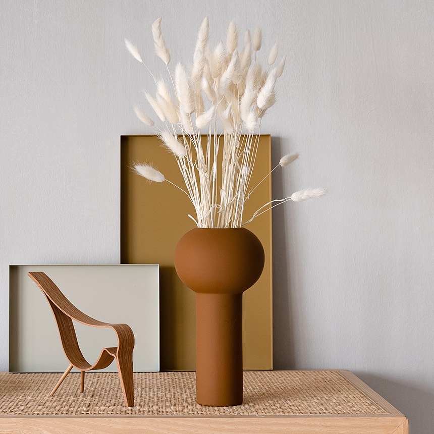 COOEE �������� Pillar Vase �ԥ顼�١��� �⤵24cm  ���� ƫ�� �����ޤ� ������� �̲� ����ƥꥢ ���� ���֥��� ���� ���襤��